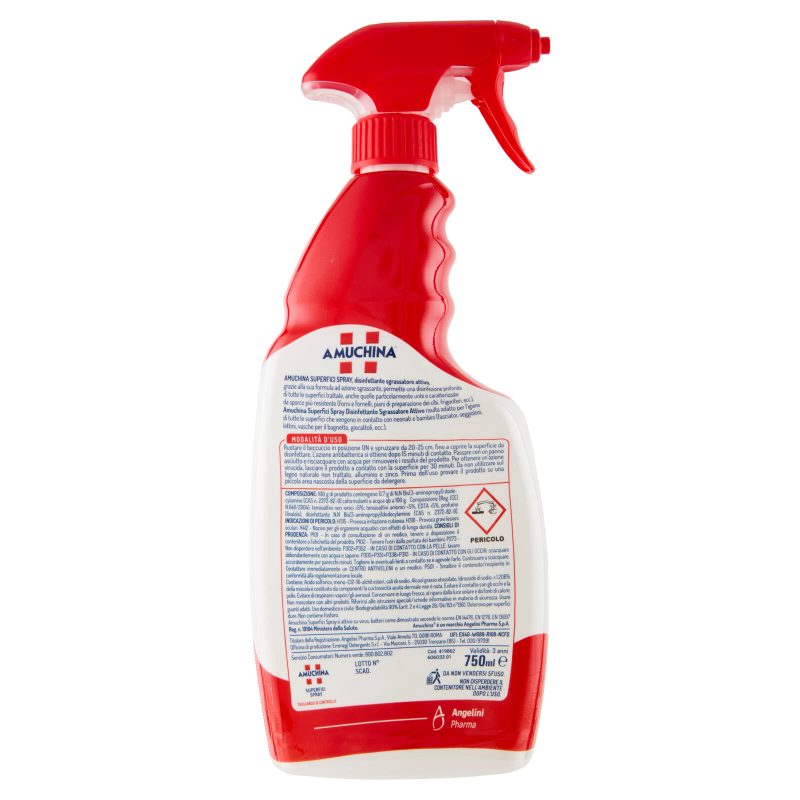 Amuchina Superfici Spray Disinfettante 750 ml