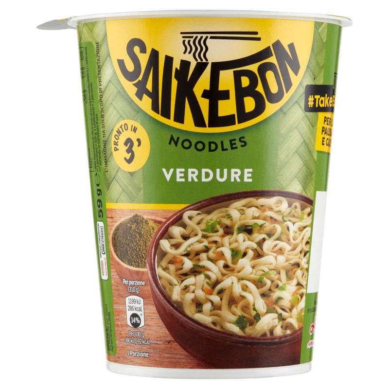 Saikebon Noodles Verdure 59 g