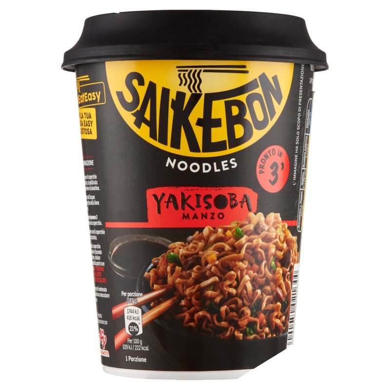 Saikebon Noodles Yakisoba Manzo 93 g