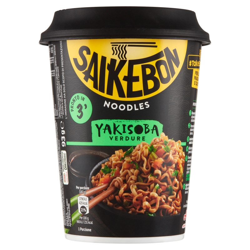 Saikebon Noodles Yakisoba Verdure 93 g