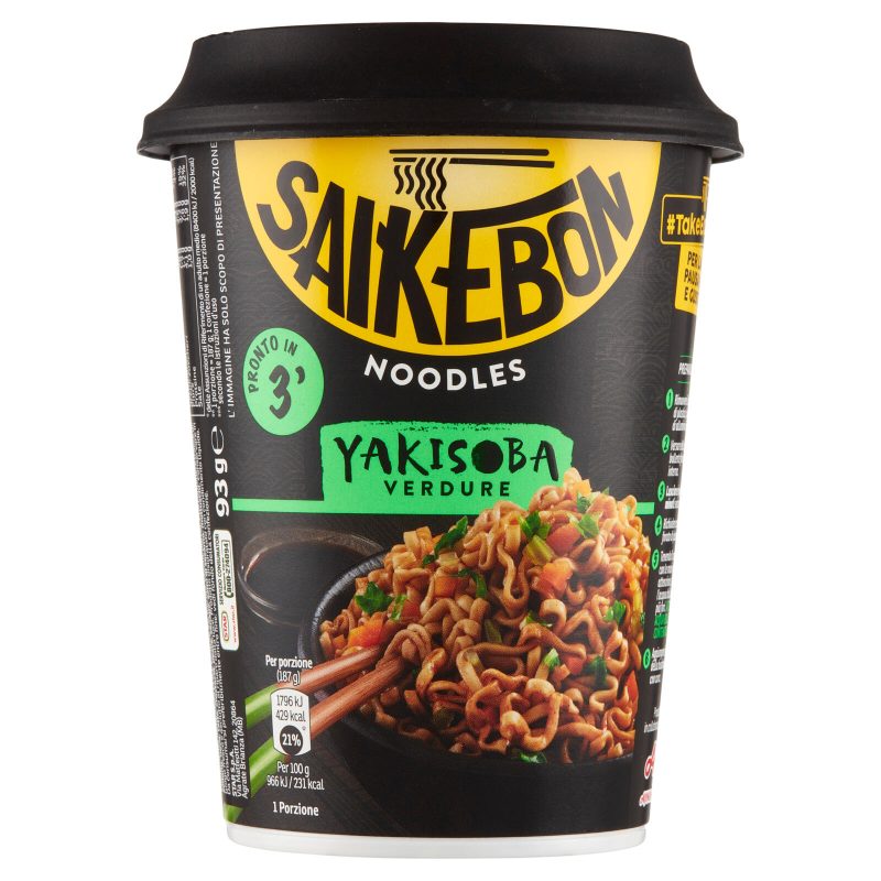 Saikebon Noodles Yakisoba Verdure 93 g