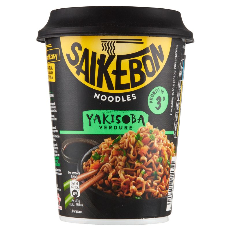 Saikebon Noodles Yakisoba Verdure 93 g