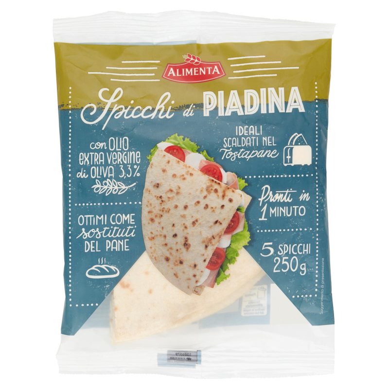 Alimenta Spicchi di Piadina 5 Spicchi 250 g