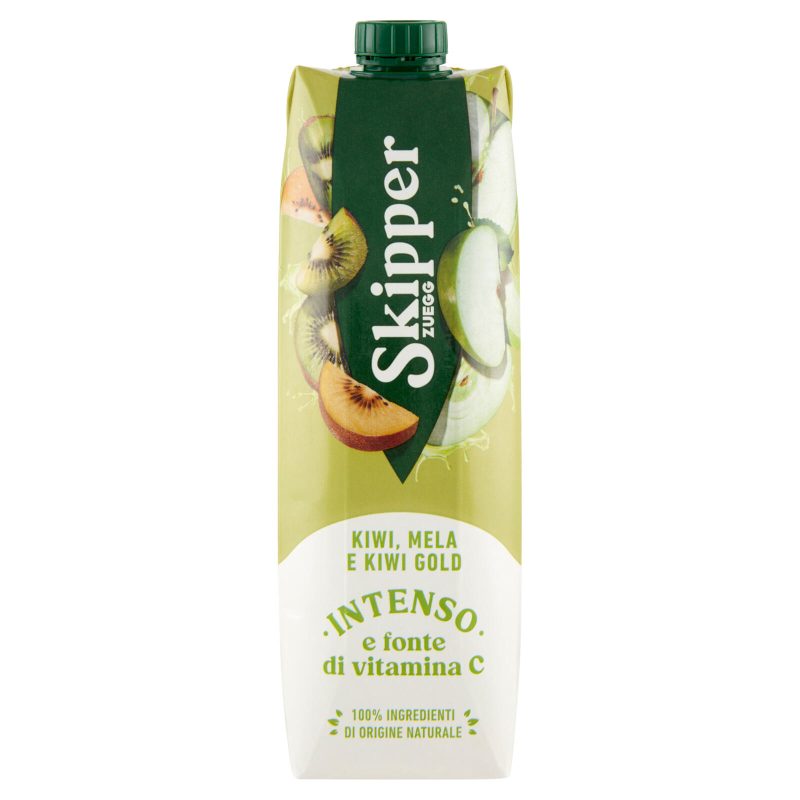 Zuegg Skipper Kiwi, Mela e Kiwi Gold 1000 ml