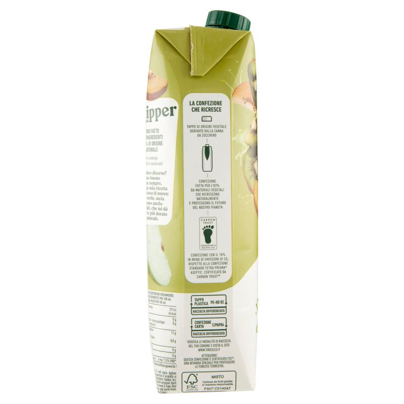 Zuegg Skipper Kiwi, Mela e Kiwi Gold 1000 ml