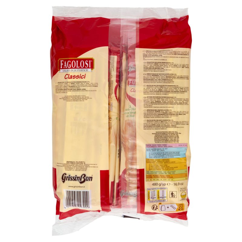 GrissinBon Fagolosi Classici 480 g