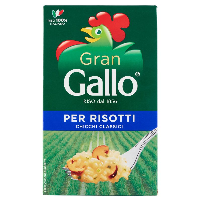 RISO GALLO PER RISOTTI
1 kg