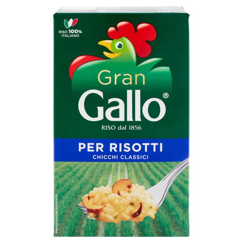 RISO GALLO PER RISOTTI
1 kg