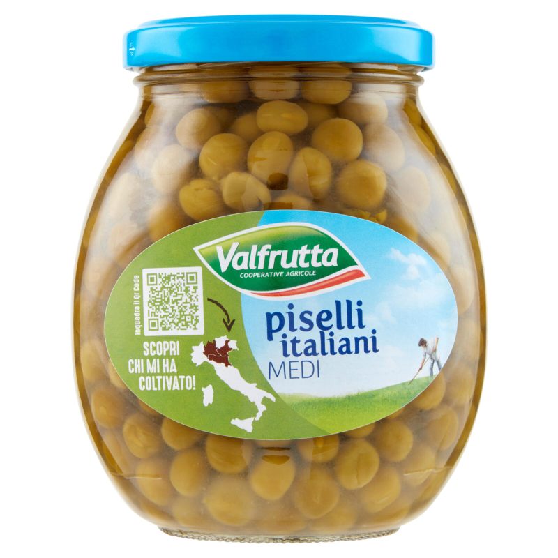 Valfrutta piselli italiani Medi 360 g