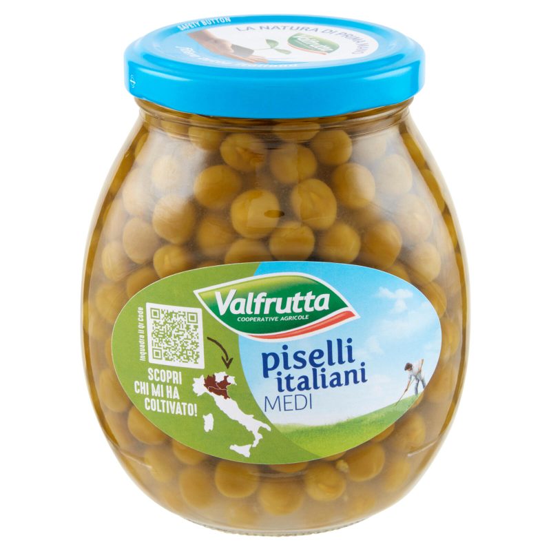 Valfrutta piselli italiani Medi 360 g