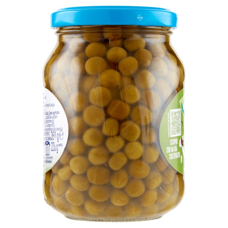 Valfrutta piselli italiani Medi 360 g