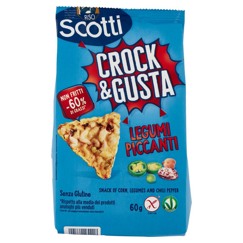 Riso Scotti Crock & Gusta Legumi Piccanti 60 g