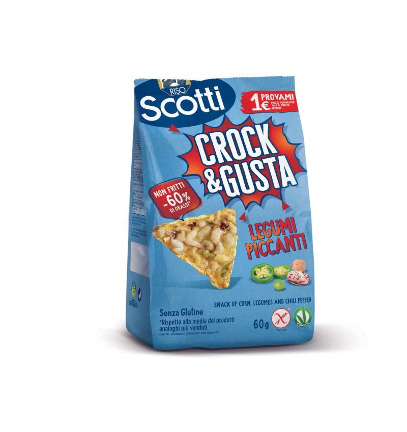 Riso Scotti Crock & Gusta Legumi Piccanti 60 g