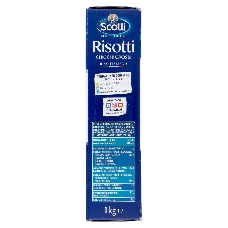 Riso Scotti Risotti Chicchi Grossi 1 kg