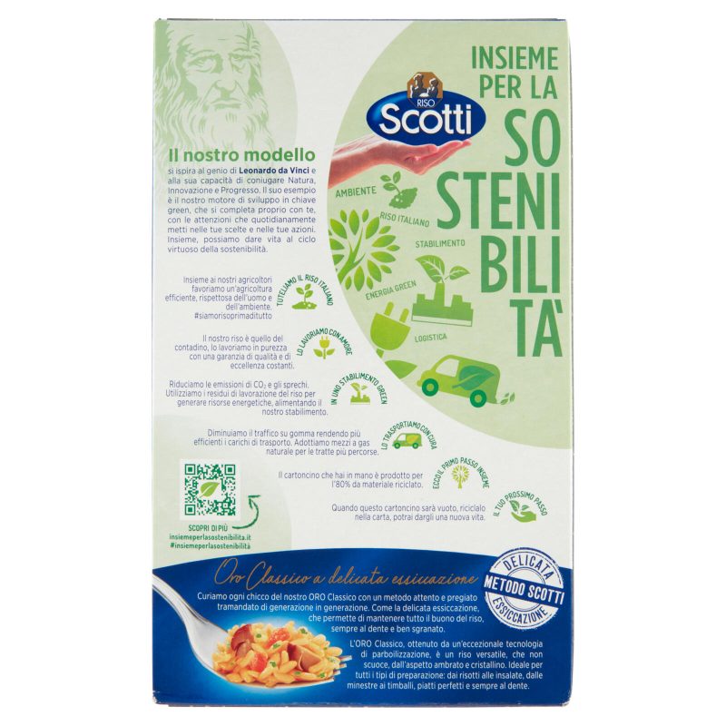 RISO SCOTTI ORO
Classico
1 kg