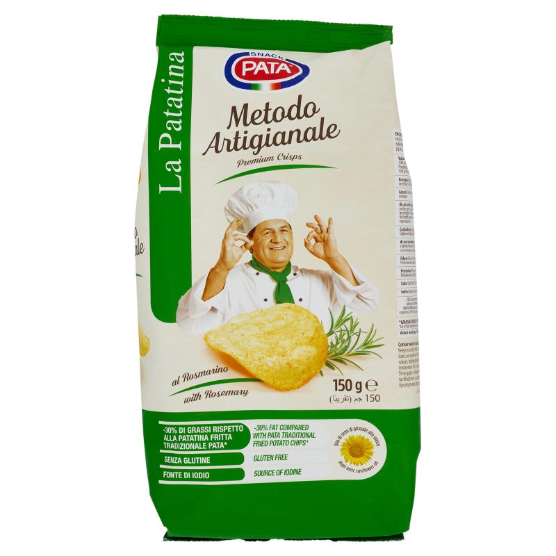 Pata la Patatina Metodo Artigianale al Rosmarino 150 g