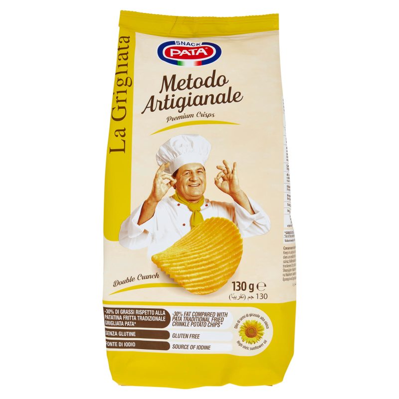 Pata la Grigliata Metodo Artigianale Double Crunch 130 g