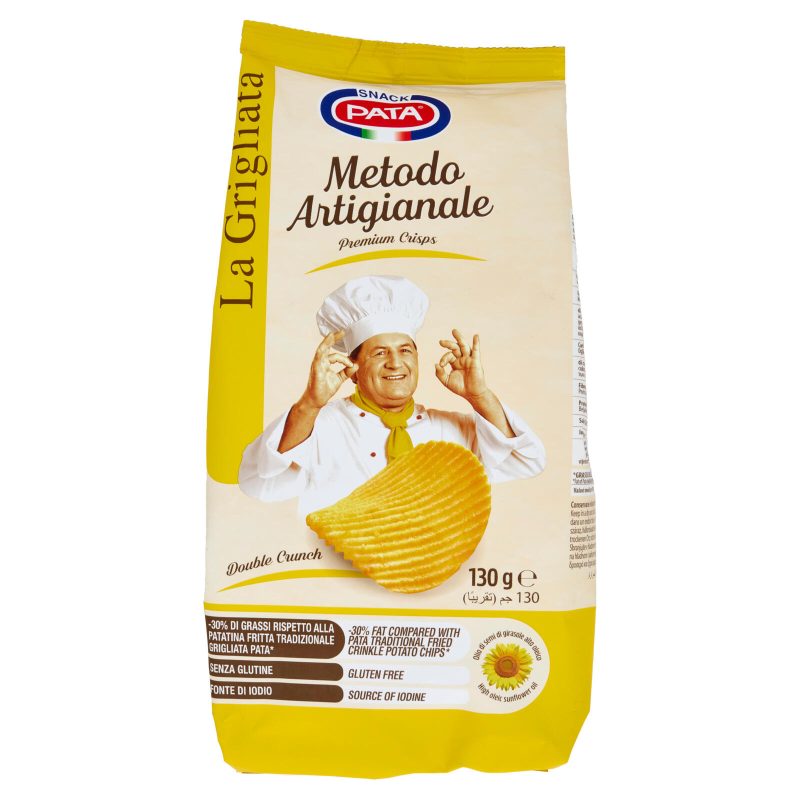 Pata la Grigliata Metodo Artigianale Double Crunch 130 g