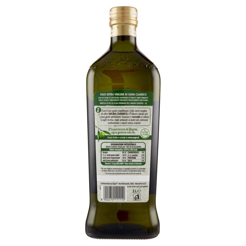 Sagra Classico Olio Extra Vergine di Oliva 1000 ml