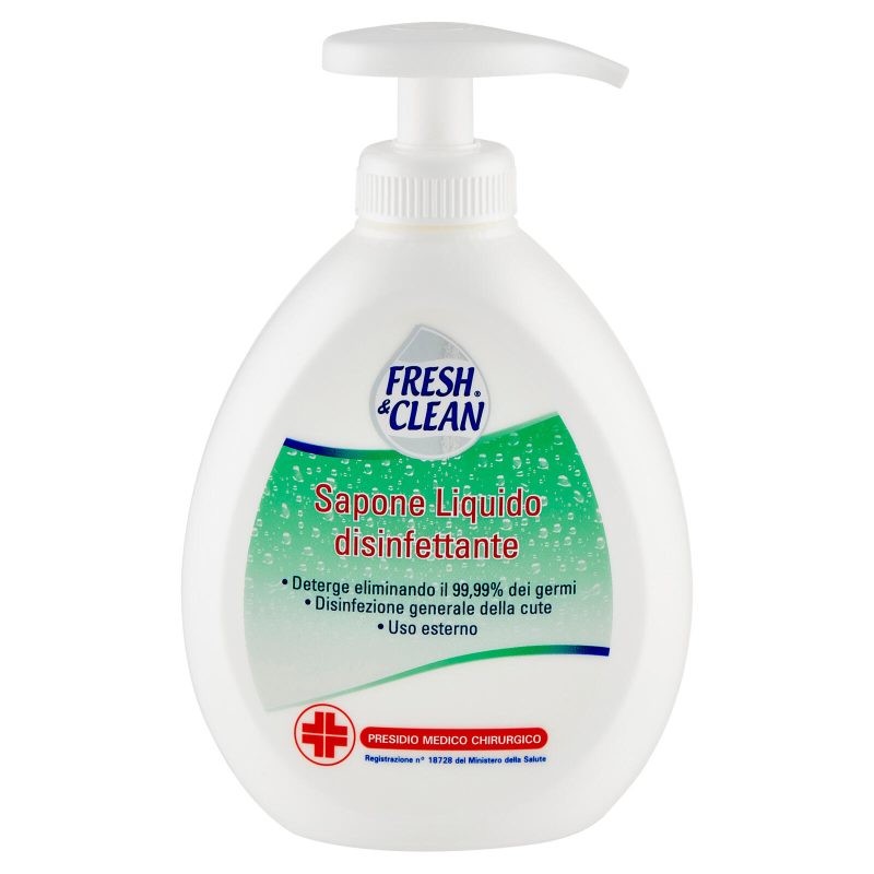 Fresh & Clean Sapone Liquido disinfettante 300 ml