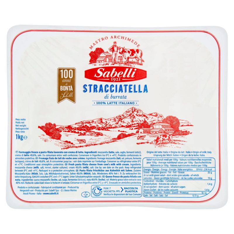 Sabelli Stracciatella di burrata