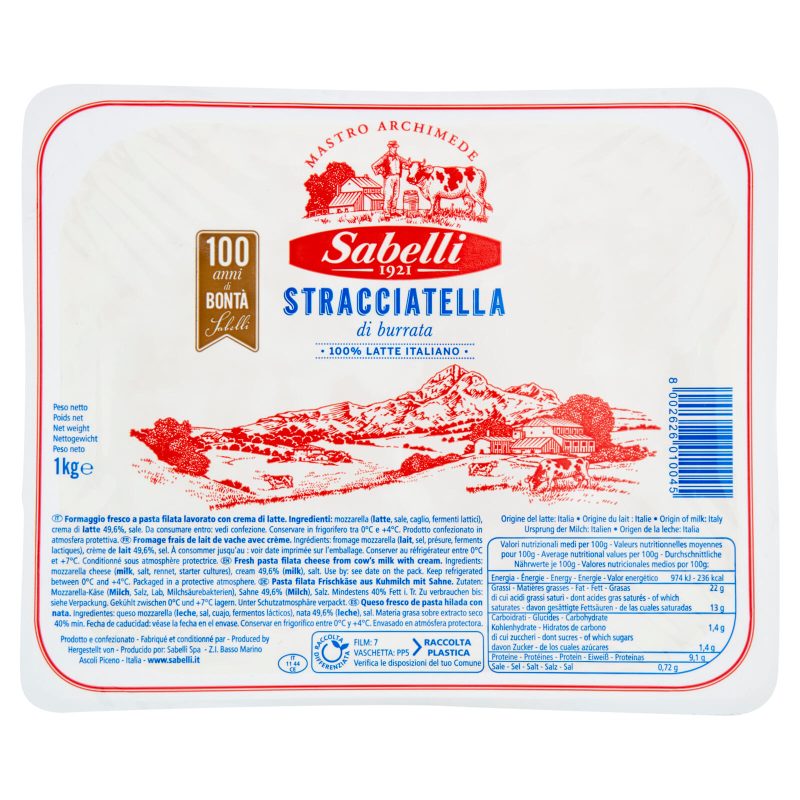 Sabelli Stracciatella di burrata