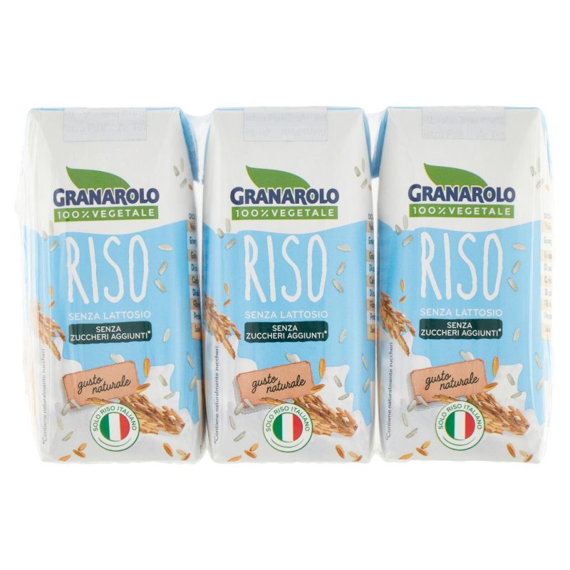 Granarolo 100% Vegetale Riso 3x200 ml