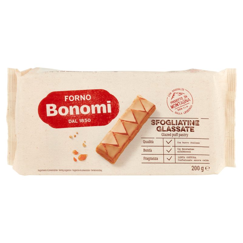 Forno Bonomi Sfogliatine Glassate 200 g