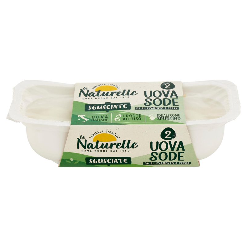 le Naturelle 2 Uova Sode Sgusciate 80 g