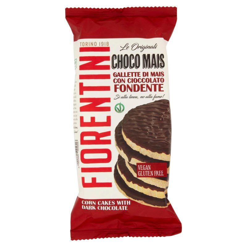 Fiorentini le Originali Choco Mais Gallette di Mais con Cioccolato Fondente 100 g