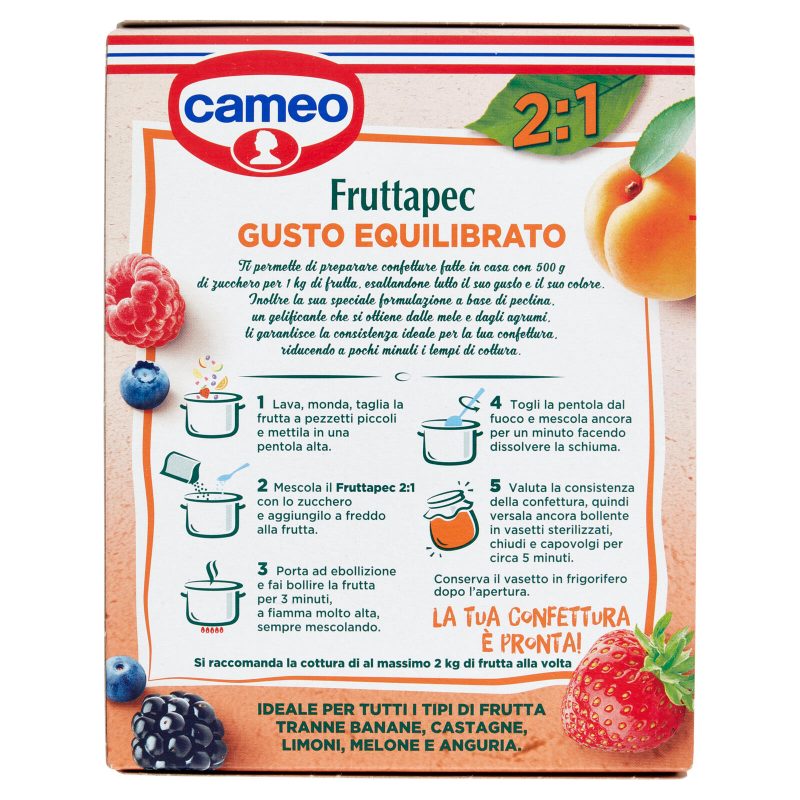 cameo Fruttapec 2:1 Gusto Equilibrato 3x25 g