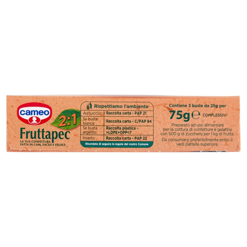 cameo Fruttapec 2:1 Gusto Equilibrato 3x25 g