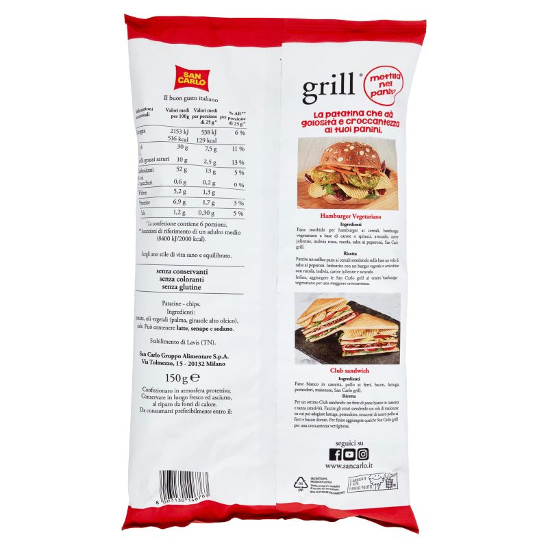 San Carlo grill 150 g