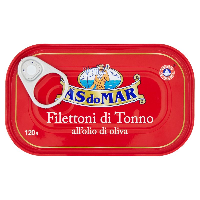 Asdomar Filettoni di Tonno all'olio di oliva 120 g