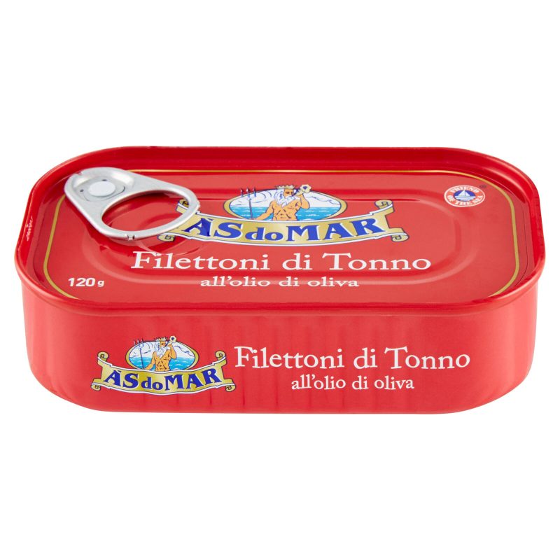 Asdomar Filettoni di Tonno all'olio di oliva 120 g