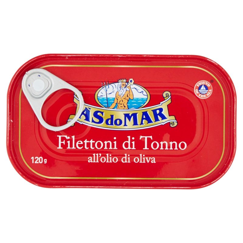 Asdomar Filettoni di Tonno all'olio di oliva 120 g