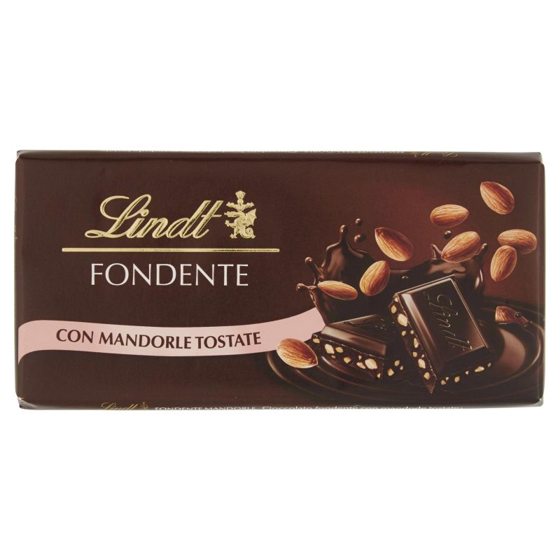 Lindt Fondente con Mandorle Tostate 100 g