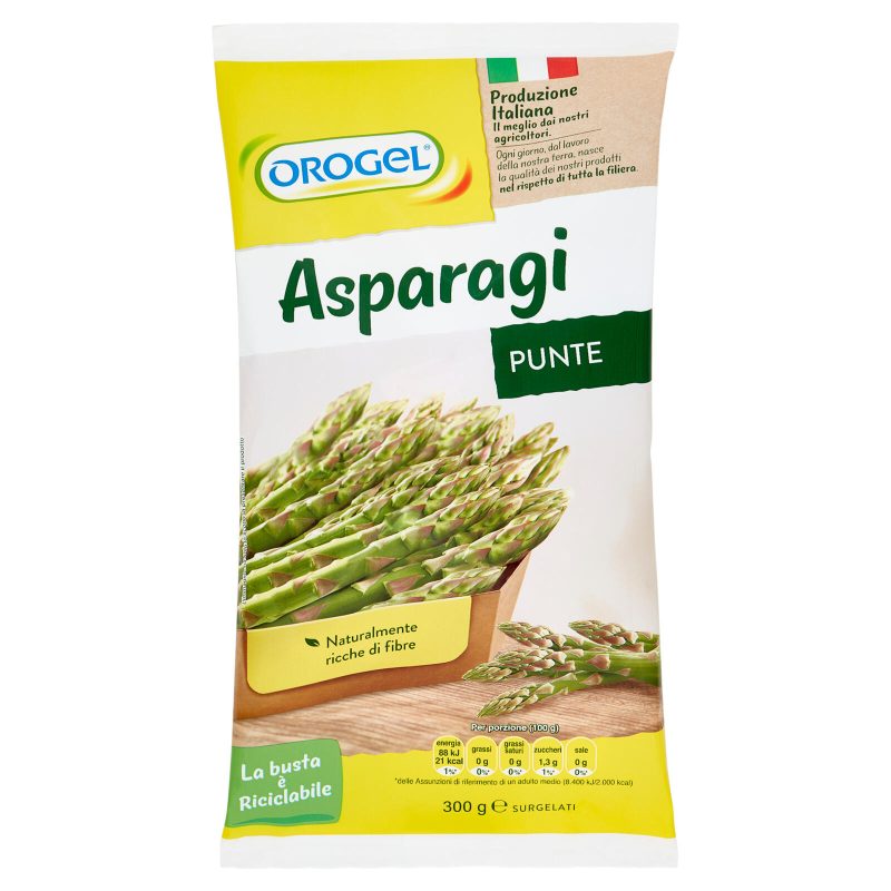 Orogel Asparagi Punte Surgelati 300 g