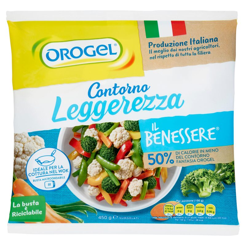 Orogel Il Benessere Contorno Leggerezza Surgelati 450 g