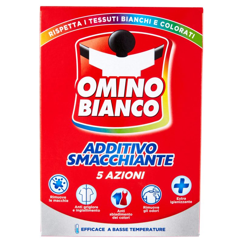 Omino Bianco Additivo Smacchiante Polvere 500 g