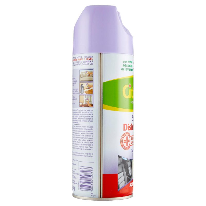 Citrosil Home Protection Spray Disinfettante con vere essenze di lavanda 300 ml