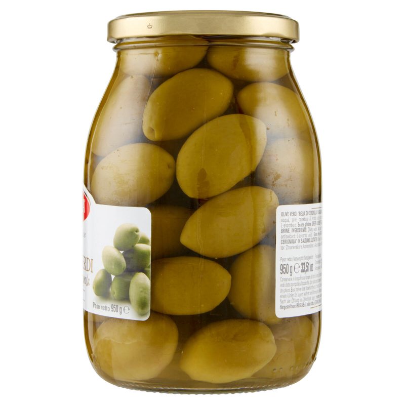 Iposea Linea Premium Olive Verdi Bella di Cerignola in salamoia 950 g