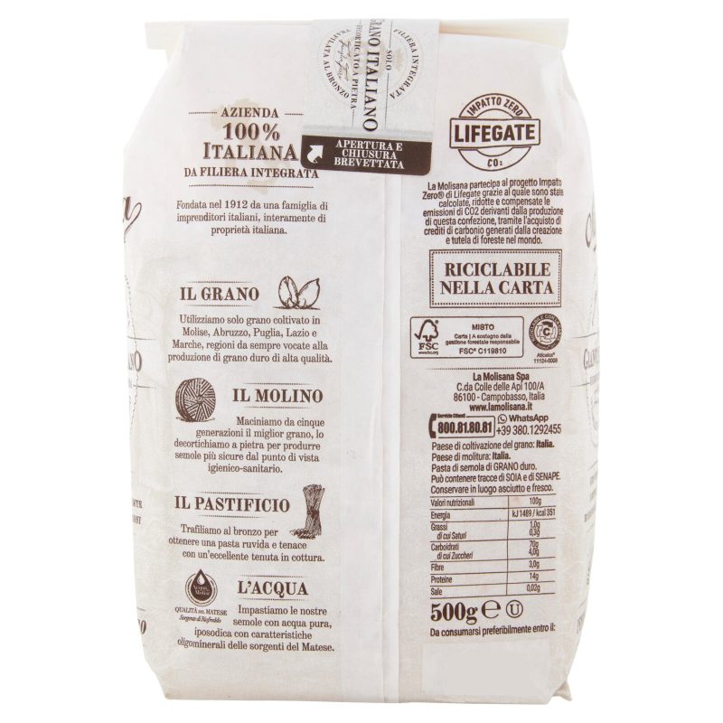 La Molisana 20 Penne Rigate 500 g