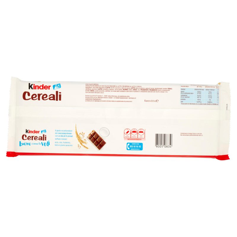 Kinder Cereali 6 x 23,5 g