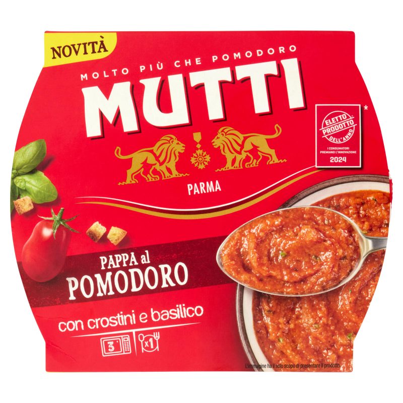 Mutti Pappa al Pomodoro con crostini e basilico 310 g