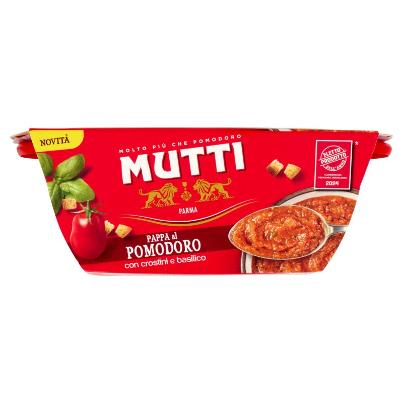 Mutti Pappa al Pomodoro con crostini e basilico 310 g