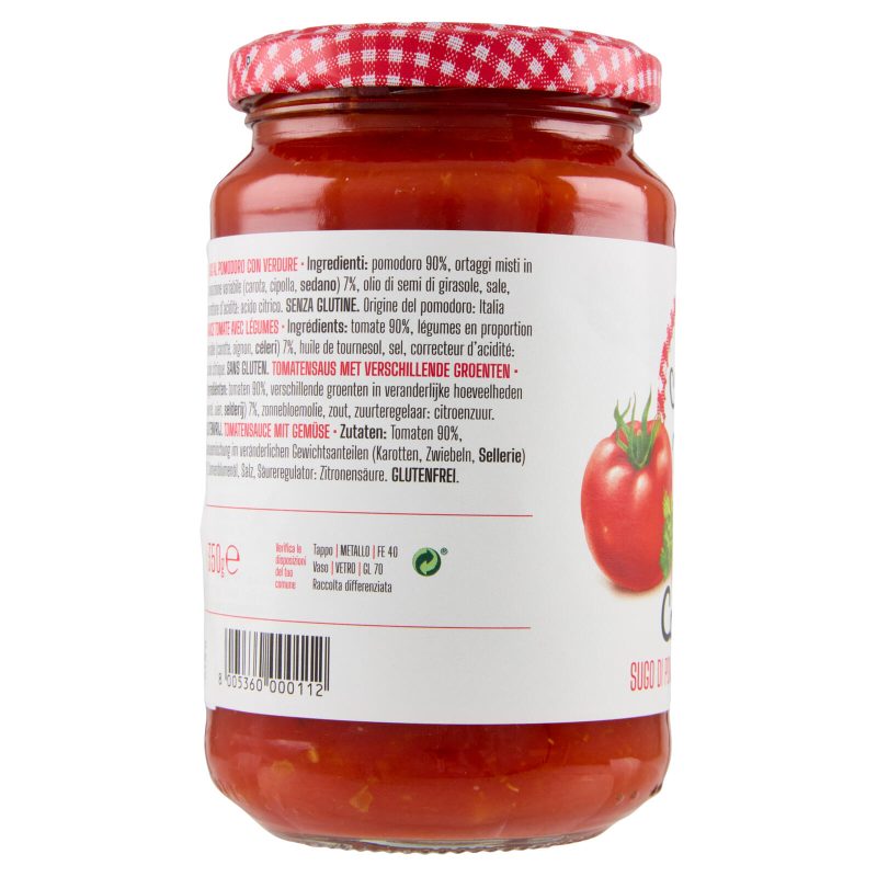 Le Conserve della Nonna Condoro Sugo di Pomodoro Fresco Italiano 350 g