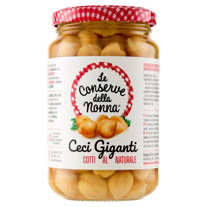 Le Conserve della Nonna Ceci Giganti Cotti al Naturale 360 g