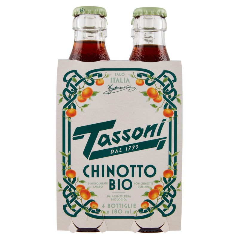 Tassoni Chinotto Bio x4 - 720 ml