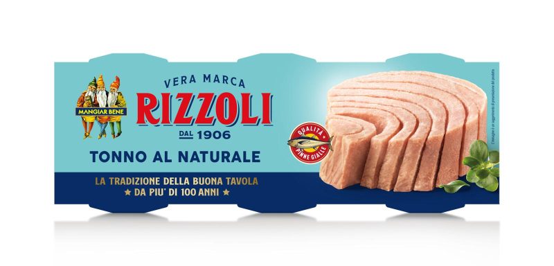 Rizzoli Tonno al Naturale 3 x 65 g